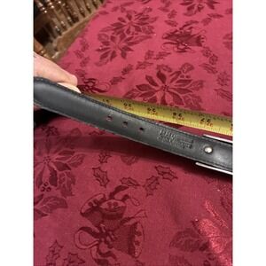 J & M Davidson Made for Jean L'Insolite Brown Belt -Silver Plate Conchos 1 Inch